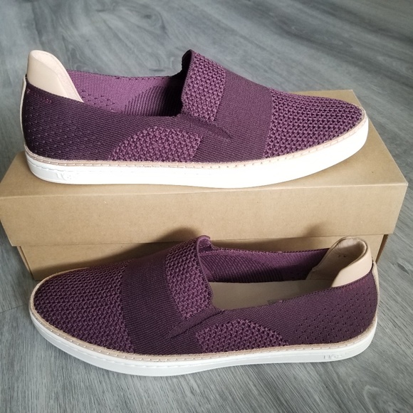 ugg sammy knit slip on sneakers